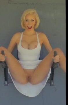 OMG!!! Pinuppixie Show off PUSSY – Naked Video